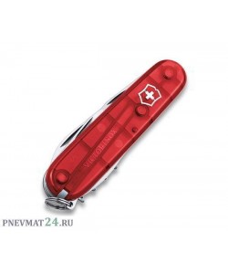 Нож складной Victorinox Spartan 1.3603.T (91 мм, полупрозрачный красный)
