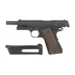 Страйкбольный пистолет KJW Colt M1911A1 CO₂ GBB Black - фото № 10