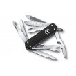 Нож-брелок Victorinox MiniChamp Alox 0.6381.23 (58 мм, черный) - фото № 1