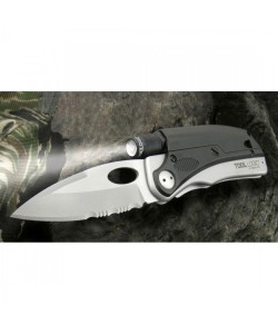 Мультитул SOG ToolLogic SLPro Silver Sharpener TLSLP3 (нож, фонарь, алмазная точилка)