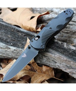 Нож полуавтоматический Benchmade 580BK Barrage (черное лезвие)