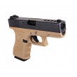 Страйкбольный пистолет WE Glock-23 Gen.3 Tan (WE-G004A-TN) - фото № 12