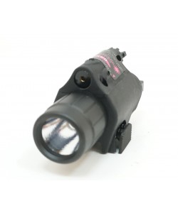 Фонарь подствольный с ЛЦУ (красный) выносная кнопка (BH-FLL01)