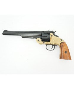 Макет револьвер Smith & Wesson Schofield, .45 калибра, латунь (США, 1869 г.) DE-1008-L