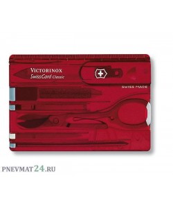 Швейцарская карта Victorinox SwissCard Lite 0.7300.T (красная)