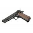 Страйкбольный пистолет KJW Colt M1911A1 CO₂ GBB Black - фото № 11
