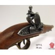 Макет пистолет кремневый, латунь (XVIII век) DE-1077-L - фото № 3