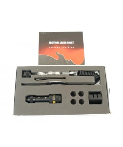 Лазерный целеуказатель UTG Leapers Deluxe Tactical (красный) выносная кнопка (SCP-LS268)