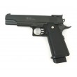 Страйкбольный пистолет Galaxy G.6+ (Colt Hi-Capa) с кобурой - фото № 2