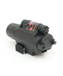 Фонарь подствольный с ЛЦУ (красный) выносная кнопка (BH-FLL01)