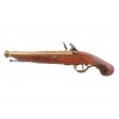 Макет пистолет кремневый, латунь (Англия, XVIII век) DE-1196-L - фото № 2