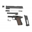 Страйкбольный пистолет KJW Colt M1911A1 CO₂ GBB Black - фото № 12