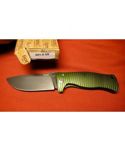 Нож складной LionSteel SR-1 Aluminium SR1A GB
