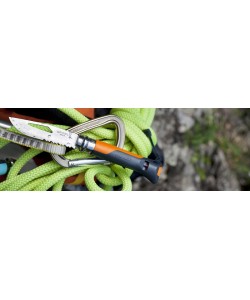 Нож складной Opinel Specialists Outdoor №08, 8,5 см, рукоять пластик, свисток, оранжевый