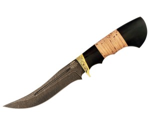 Нож ручной работы из дамасской стали ШУЙСКИЙ (1495)д