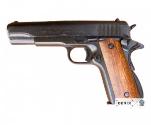 Макет пистолет Colt M1911 .45, светлое дерево (США, 1911 г.) DE-M-1227