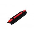 Оптоволоконная мушка HiViz S400-R красная широкая 8,2 - 11,3 мм - фото № 2
