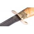 Нож ручной работы из дамасской стали РАЗВЕДЧИК (3135)д - фото № 2