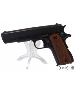 Макет пистолет Colt M1911 .45, темное дерево (США, 1911 г.) DE-P-1227