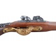 Макет пистолет кремневый, латунь (Англия, XVIII век) DE-1196-L - фото № 5