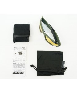 Очки защитные ESS CDI Olive, 3 сменные линзы (P24-0216)