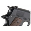 Страйкбольный пистолет KJW Colt M1911A1 CO₂ GBB Black - фото № 13