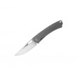 Нож складной LionSteel TiSpine Gray Matte TS1 GM - фото № 1