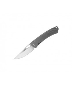 Нож складной LionSteel TiSpine Gray Matte TS1 GM