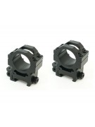 Кольца 25,4 мм Patriot BH-RS42, быстросъемные на Weaver (средние H=15 мм)