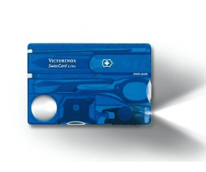 Швейцарская карта Victorinox SwissCard Lite 0.7322.T2 (синяя)