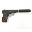 Страйкбольный пистолет Stalker SAPS Spring (ПМ, с глушителем) - фото № 2