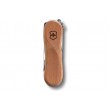 Нож-брелок Victorinox Nail Clip 0.6461.63 (58 мм, дерево) с кусачками для ногтей - фото № 2