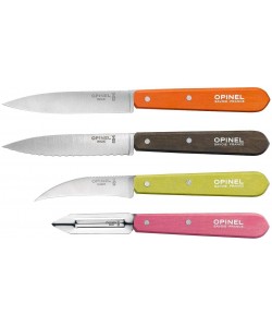Набор кухонных ножей Opinel Les Essentiels №112/113/114/115 (4 шт.) рукоять бук