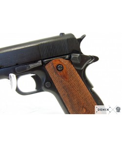 Макет пистолет Colt M1911 .45, темное дерево (США, 1911 г.) DE-P-1227