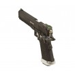 Страйкбольный пистолет KJW KP-06 Colt M1911 Hi-Capa 6” Gas GBB - фото № 5