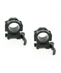 Кольца 25,4 мм Patriot BH-RS42, быстросъемные на Weaver (средние H=15 мм)
