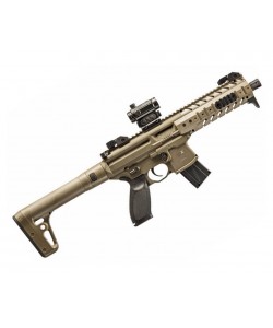 Пневматическая винтовка Sig Sauer MPX FDE-R (CO₂, коллиматор) 4,5 мм