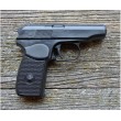 Пистолет тренировочный резиновый ПМ, черный - фото № 6