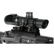 Оптический прицел Leapers Accushot Tactical 1-4,5x28, 30 мм, Circle Dot, подсветка IE36, на Weaver - фото № 12