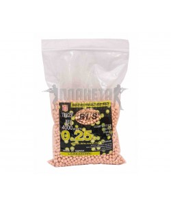 Шары трассерные BLS Tracer 0,25 г, 4000 штук (1 кг, красные) 1KG-TH25R