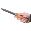 Нож ручной работы из дамасской стали РАЗВЕДЧИК (3135)д - фото № 6