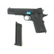 Страйкбольный пистолет WE Colt M1911A1 Black (WE-E001B) - фото № 4