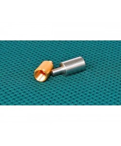 Переходник ЧИСТОGUN - латунь, папа/мама, резьба дюйм. 5/16х27 на М5, к гладкоств. шомполам Dewey, Tipton под европейские ерши и насадки