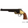 Макет револьвер Smith & Wesson Schofield, .45 калибра, латунь (США, 1869 г.) DE-1008-L - фото № 9