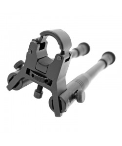 Сошки Leapers UTG на ствол оружия, усиленные, высота 22-26 см (TL-BP08S-A)