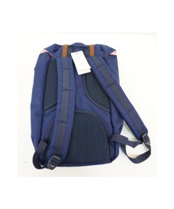 Рюкзак Herschel Little America Backpack 17L, синий с коричневыми пряжками