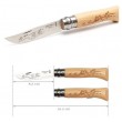 Нож складной Opinel Tradition Animalia №08, 8,5 см, рукоять дуб, рис. велосипедист - фото № 4