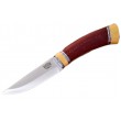 Нож Bark River Scandi Maroon Linen Micarta Ivory - фото № 1