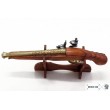 Макет пистолет кремневый, латунь (Англия, XVIII век) DE-1196-L - фото № 10