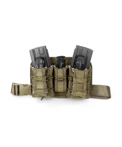 Набедренная MOLLE платформа TMC с подсумками, р-ка TACO хаки